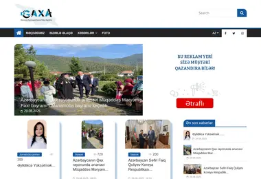 Screenshot of gaxa.ge