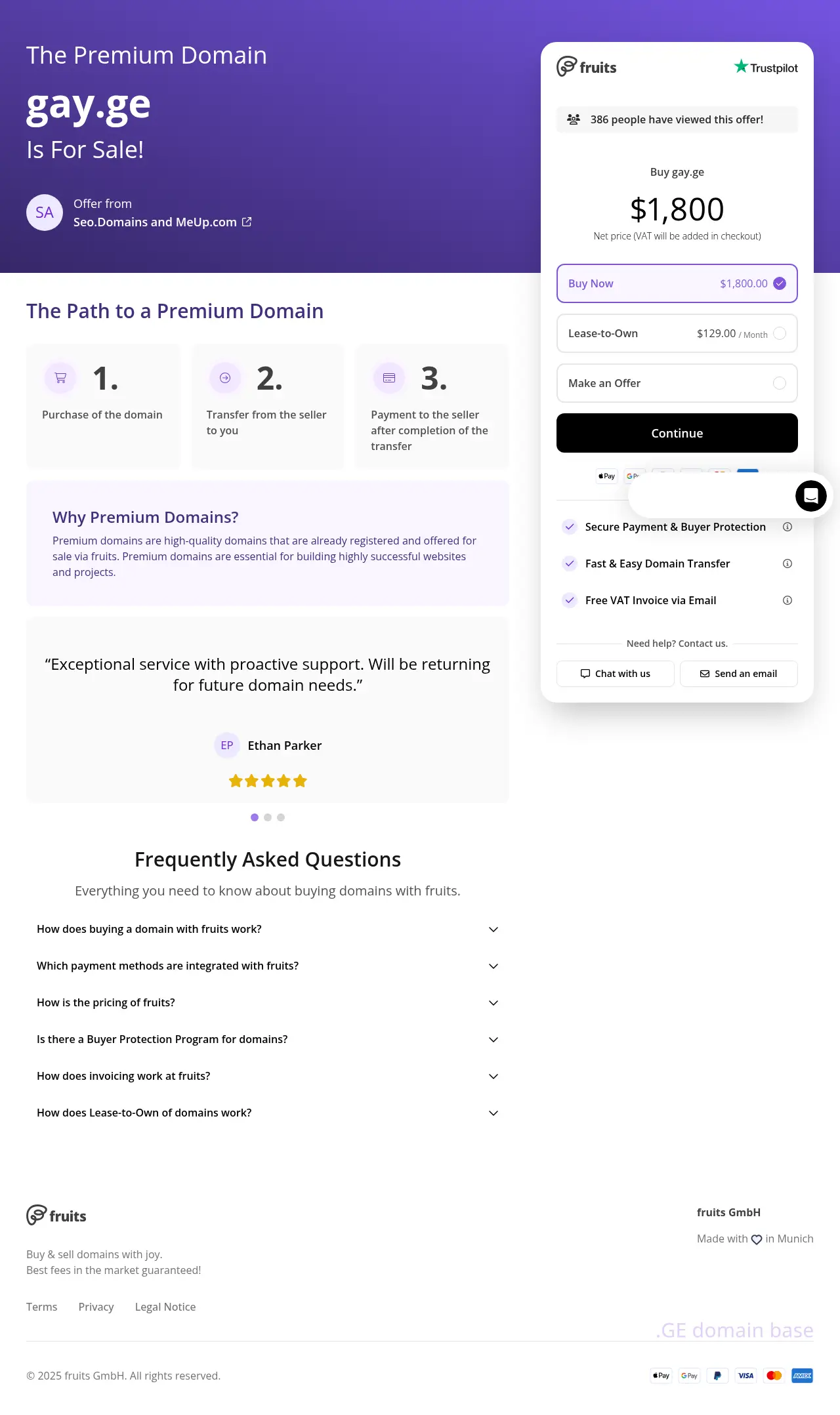 Screenshot of the site gay.ge