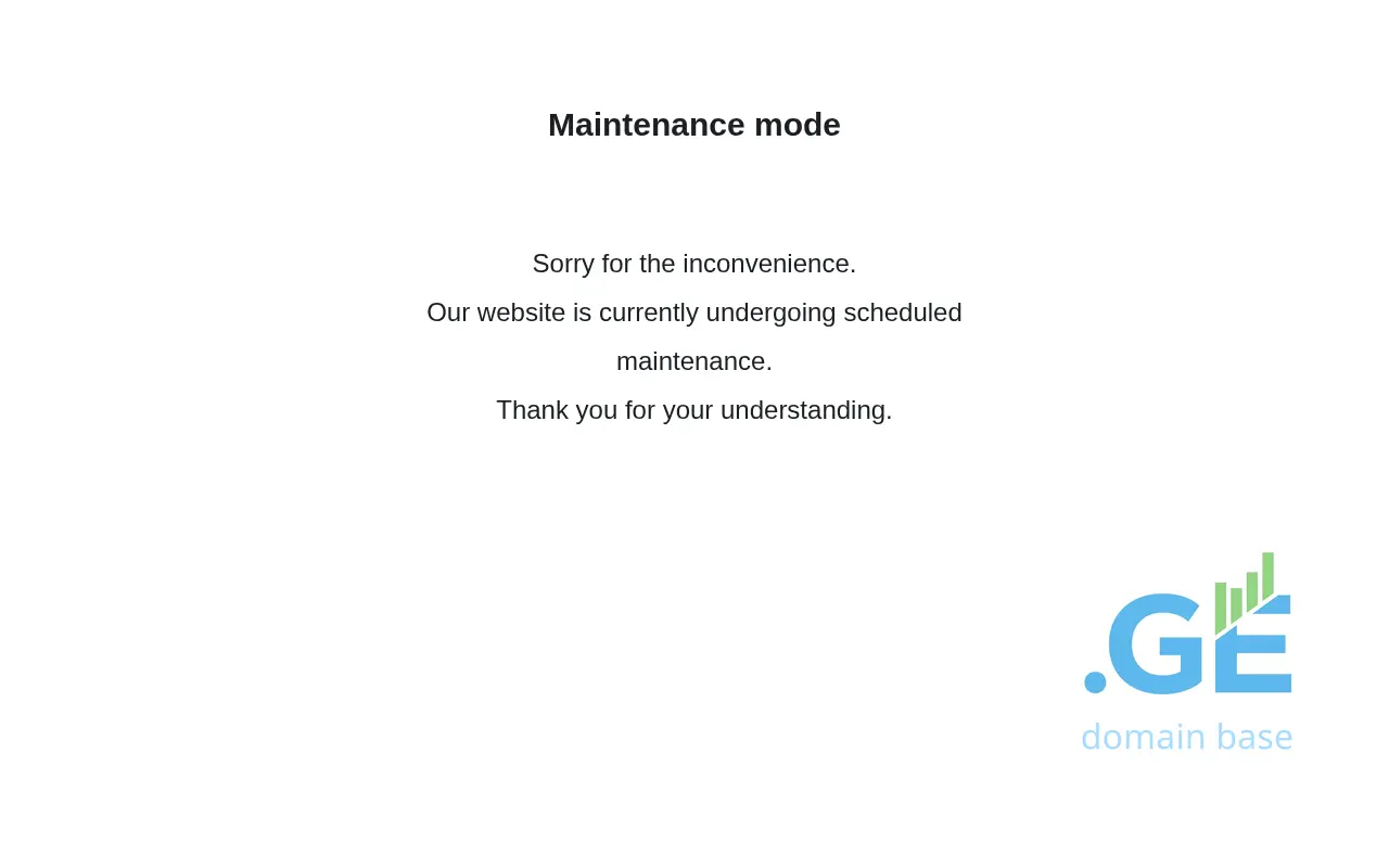 Screenshot of the site gbco.ge