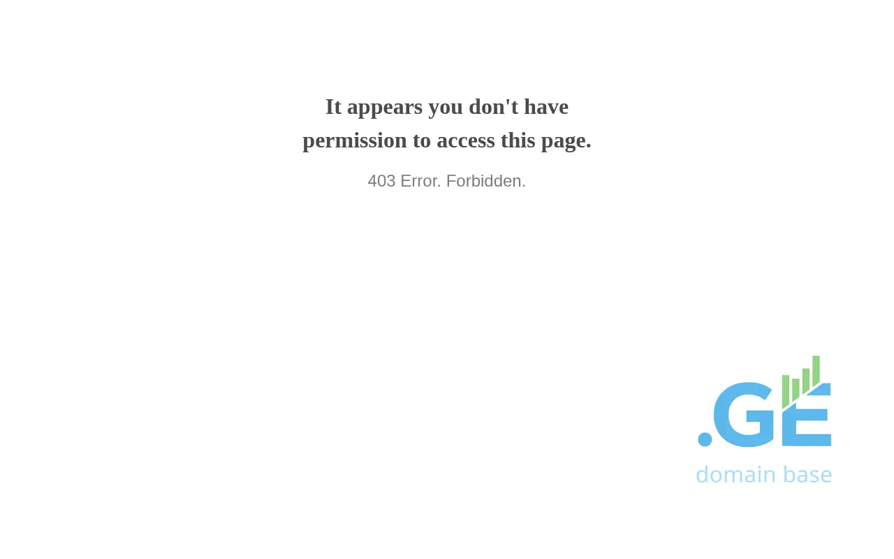 Screenshot of the site gcg.com.ge