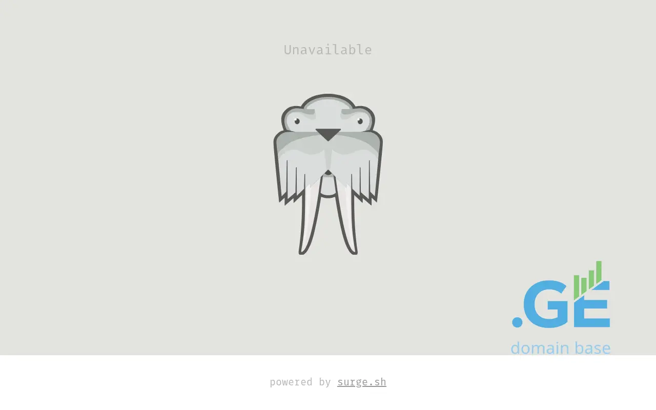 Screenshot of the site geobot.ge