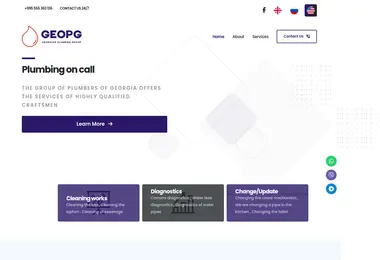 Screenshot of geopg.ge