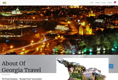 Screenshot of georgiatour.ge