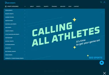 Screenshot of geosports.ge