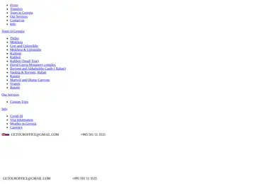 Screenshot of getour.ge