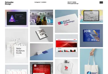Screenshot of getsadze.ge