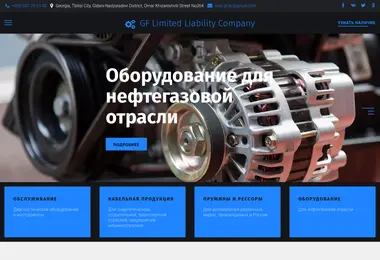 Screenshot of gfllc.ge