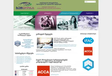 Screenshot of gfpaa.ge