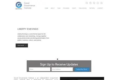 Screenshot of ggi.org.ge