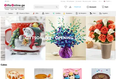 Скриншот giftsonline.ge