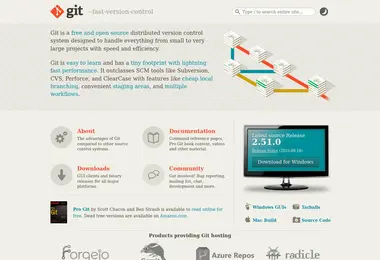 Screenshot of git.ge