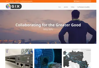 Screenshot of gix.ge