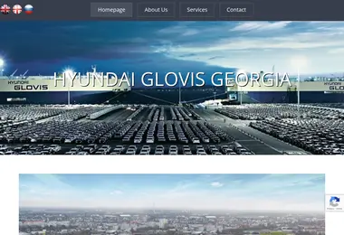 Screenshot of glovis.ge
