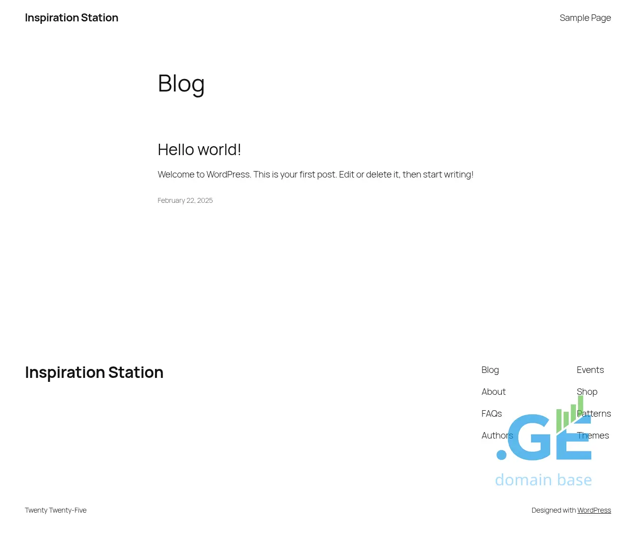 Screenshot of the site goldenpalace.ge