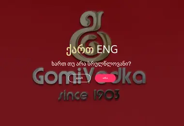 Screenshot of gomi.ge