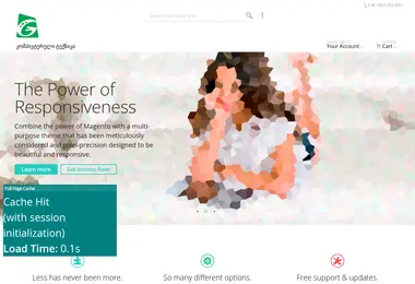 Screenshot of goodstore.ge