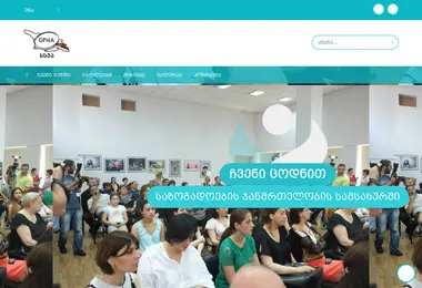 Screenshot of gpha.org.ge