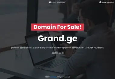 Screenshot of grand.ge