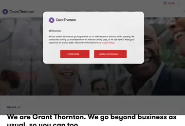 Screenshot of grantthornton.ge