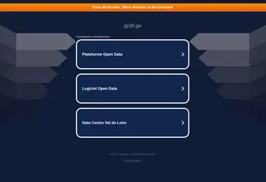 Screenshot of grdf.ge