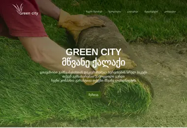 Скриншот greencity.ge