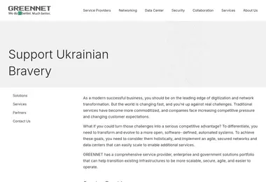 Screenshot of greennet.ge
