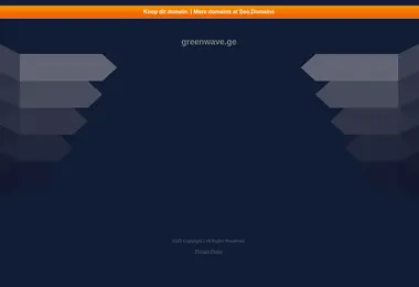 Screenshot of greenwave.ge