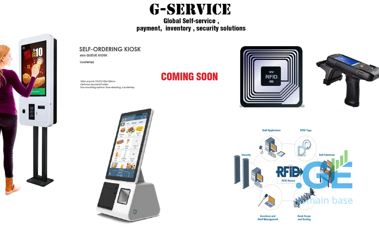 Screenshot of the site gservice.ge