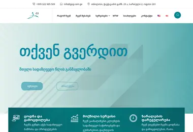 Screenshot of gsg.com.ge