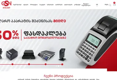 Screenshot of gsn.ge
