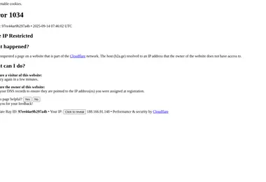Screenshot of h2a.ge