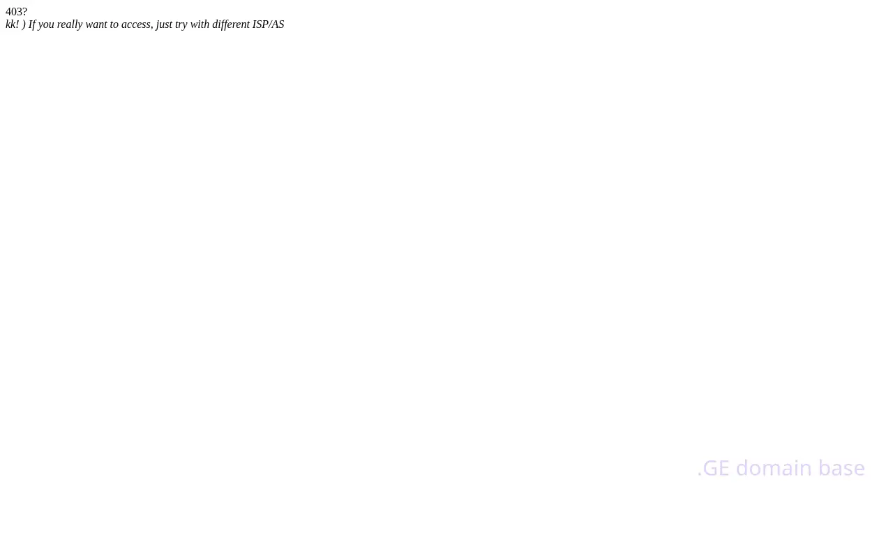 Screenshot of the site hacking.ge