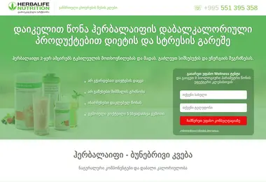 Screenshot of happylife.ge
