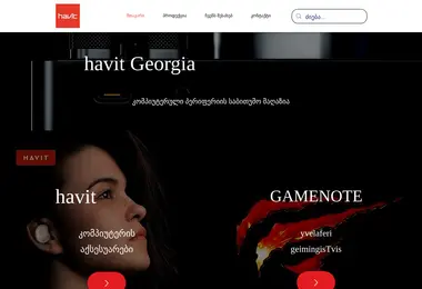 Скриншот havit.ge