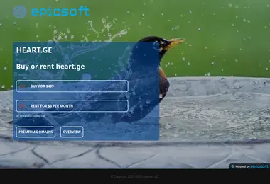 Screenshot of heart.ge