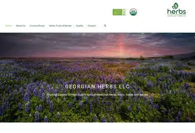Screenshot of herbs.ge