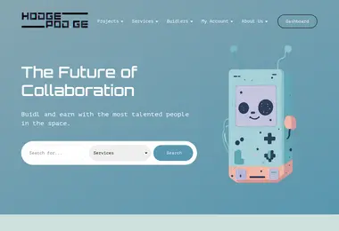 Screenshot of hodgepod.ge