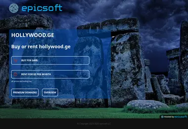 Screenshot of hollywood.ge
