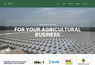 Screenshot of hortihub.ge