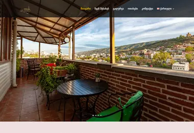 Screenshot of hotel-penthouse.ge