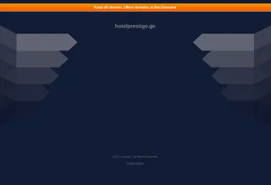 Screenshot of hotelprestige.ge