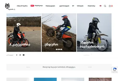 Screenshot of husky.ge