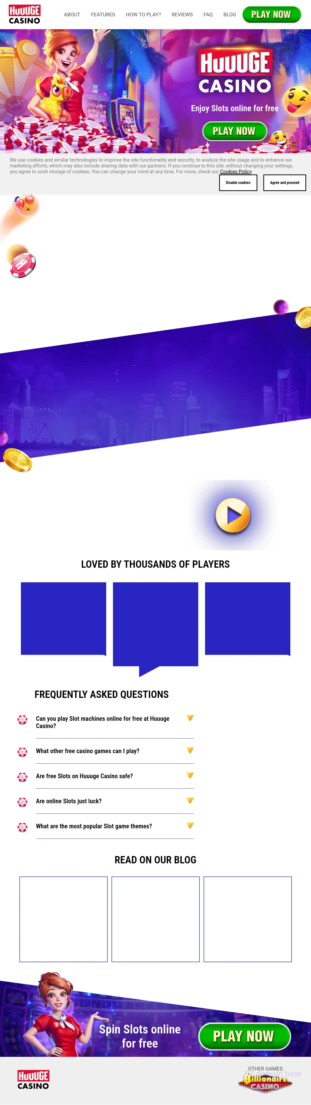 Screenshot of the site huuu.ge