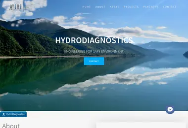 Скриншот hydrodiagnostics.ge