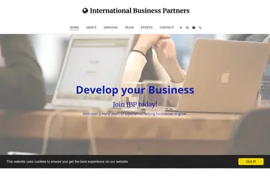 Screenshot of ibp.ge