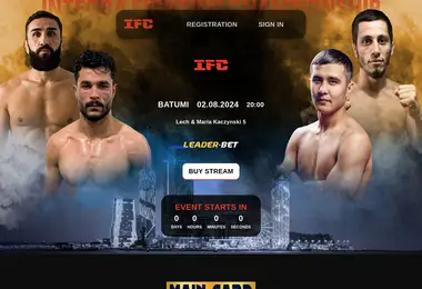 Screenshot of ifc.com.ge