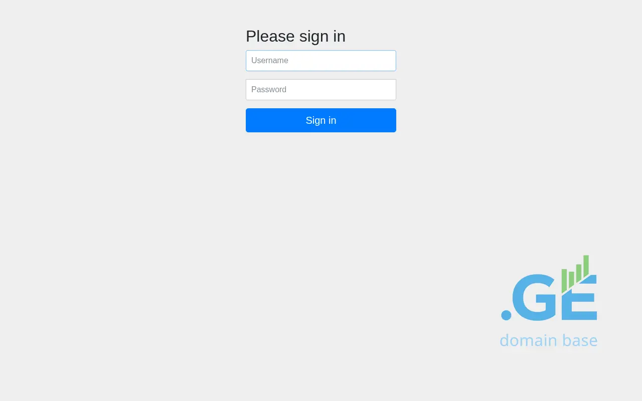 Screenshot of the site iiko.ge