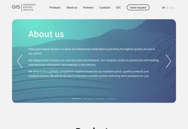 Screenshot of importservice.ge