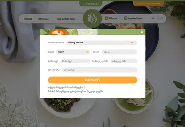 Screenshot of inebe.ge