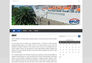 Screenshot of inflot.ge